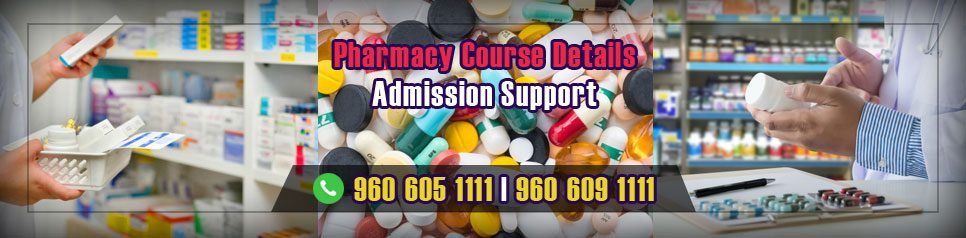 Pharmacy Course Details in India Pharmacy Course Details in India