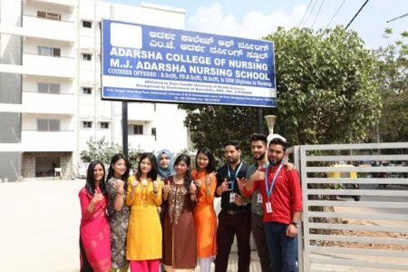 Adarsha College of Nursing ACN Bangalore photos